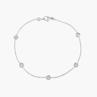 White gold bracelet
