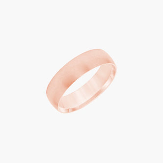 Mens Rose Gold Wedding Rings