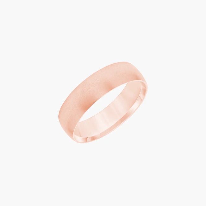 Mens Rose Gold Wedding Rings