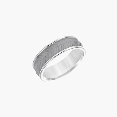 Mens White Gold Wedding Rings - Brand Collection