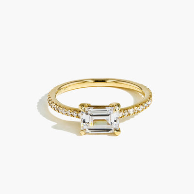 Pavé Diamond Engagement Rings - Brand Collection