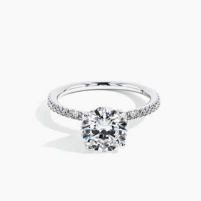 Pavé Diamond Engagement Rings - Brand Collection