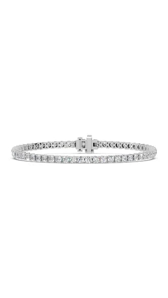 Lab Grown Diamond Tennis Bracelets
