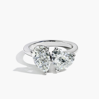 Two Stone Diamond Engagement Rings