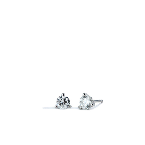 .50 Carat Single Source™ Natural Diamond Stud Earrings
