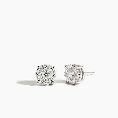 1.50 Carat Look Illusion Diamond Studs (.50ctw) - LOVEBRIGHT product