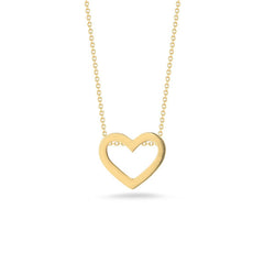 Roberto Coin Tiny Treasures 18kt Yellow Gold Heart Pendant