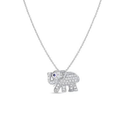 Roberto Coin Diamond Elephant Tiny Treasure Necklace - Roberto Coin product