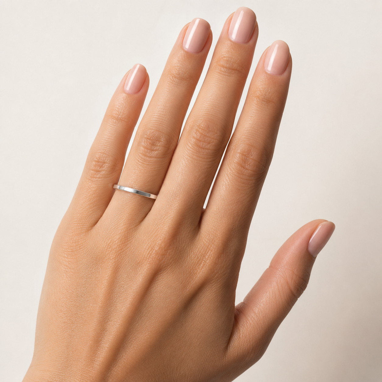 Classic Low Dome 2mm Wedding Band