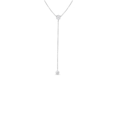 Roberto Coin Gold Diamond Lariat Necklace