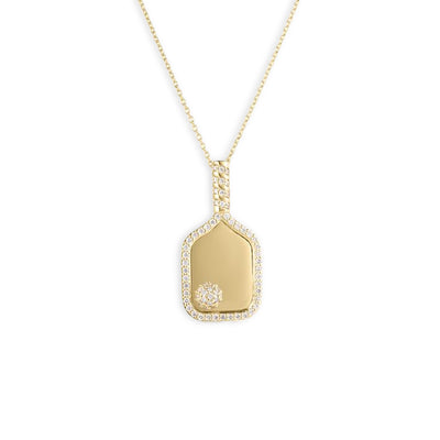 Roberto Coin Tiny Treasures Diamond Pickle Ball Necklace - Roberto Coin product