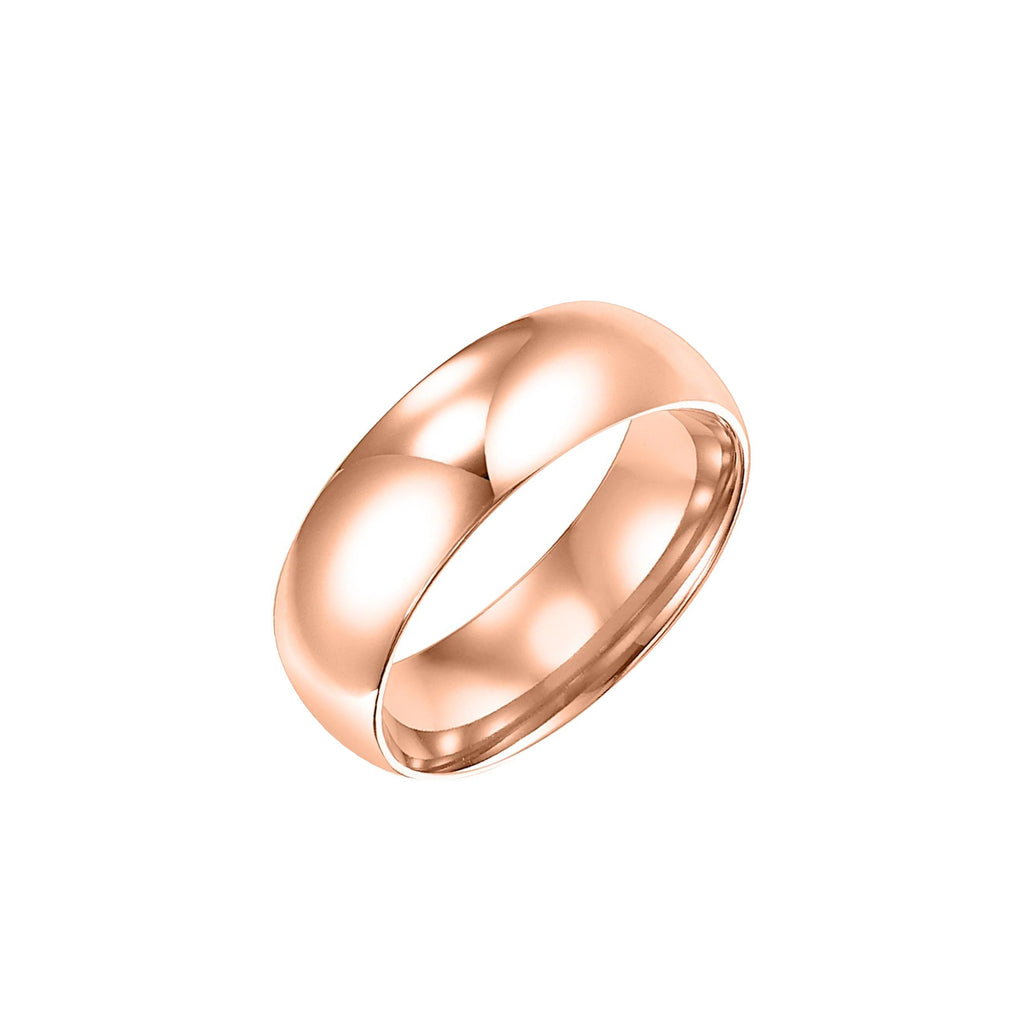 Low Dome Comfort Fit Wedding Band - 6mm