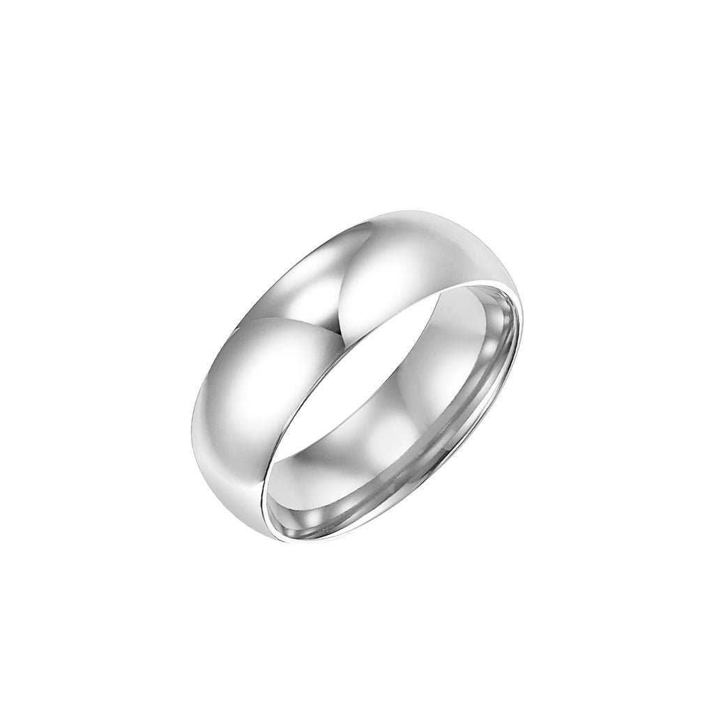 Low Dome Comfort Fit Wedding Band - 6mm