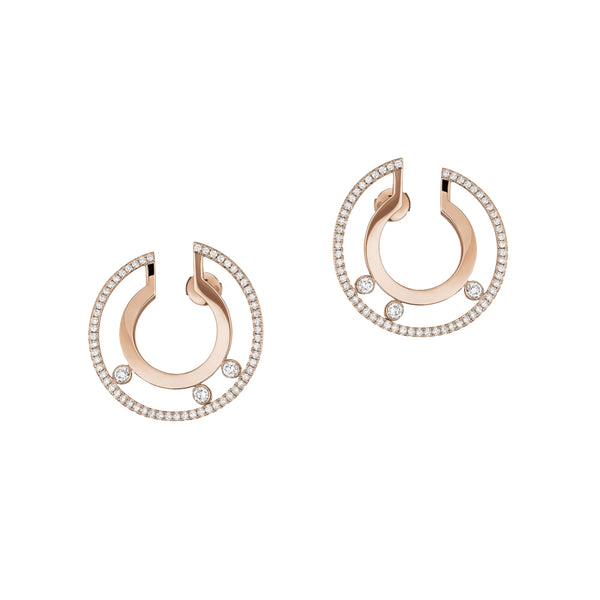 Messika Move Romane Small Diamond Hoop Earrings