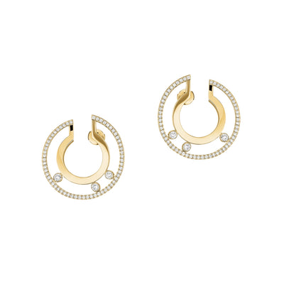 Messika Move Romane Small Diamond Hoop Earrings - Messika product