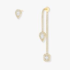 Messika My Twin Diamond Stud and Drop Earrings