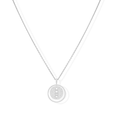 Messika Lucky Move MM Pavé Diamond Circle Necklace - Messika product