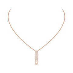 Messika My First Diamond Pavé Small Bar Necklace