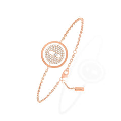 Messika Lucky Move Pavé PM Circle Chain Bracelet