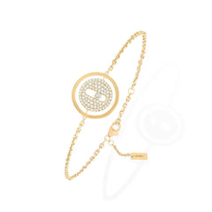 Messika Lucky Move Pavé PM Circle Chain Bracelet