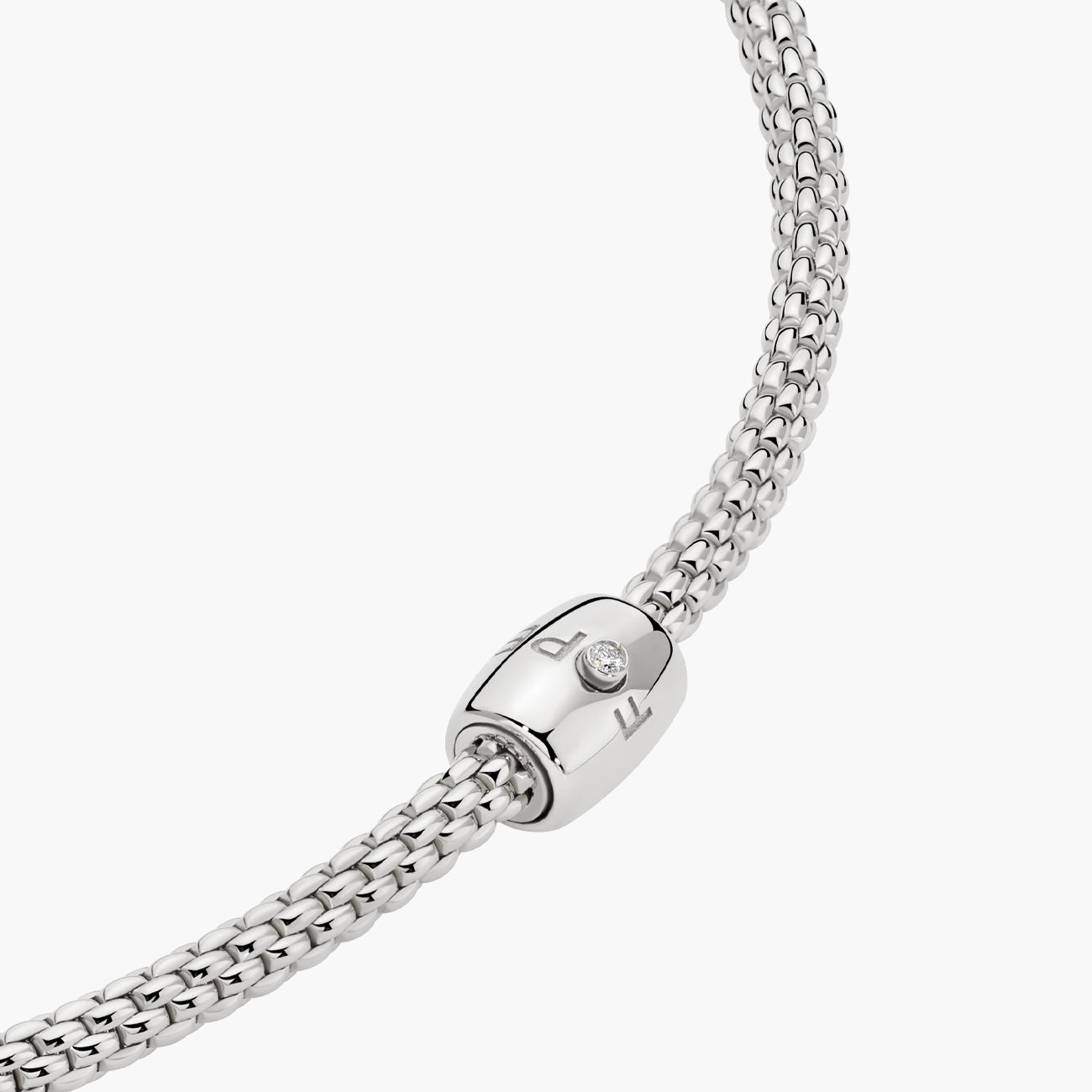 flexwitme ネックレス Flex'it necklace with ornamental clasp - 07F05CX_BN - FOPE