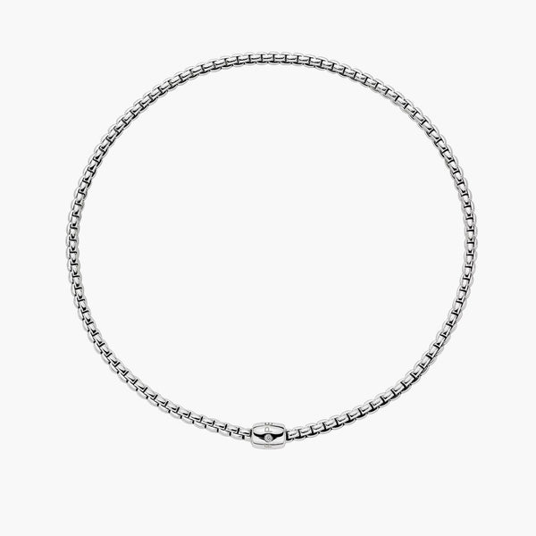 Fope EKA Flex'it 18K White Gold Diamond Necklace