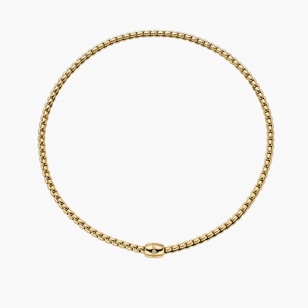 FOPE EKA TINYネックレス Fope EKA Flex'it 18K Yellow Gold Diamond Necklace