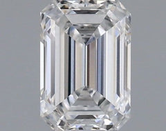 Diamond Lab Grown EMERALD 0.42ct VVS2