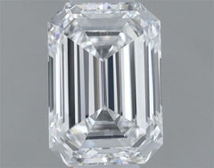 Diamond EMERALD 0.33ct VVS1