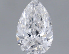 Diamond Lab Grown PEAR 0.35ct VS1