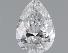 Diamond Lab Grown PEAR 0.52ct VS2