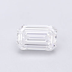 Diamond Lab Grown EMERALD 0.44ct VVS2
