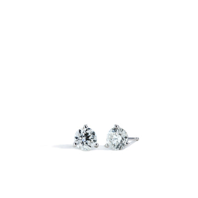 1 Carat Single Source™ Natural Diamond Stud Earrings - Private Label product