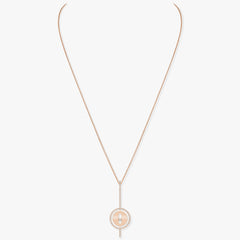 Messika Lucky Move Pavé Diamond Arrow Necklace