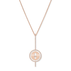 Messika Lucky Move Pavé Diamond Arrow Necklace