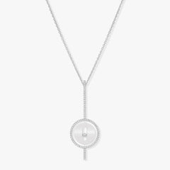 Messika Lucky Move Pavé Diamond Arrow Necklace