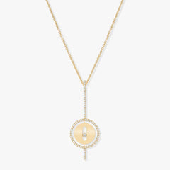 Messika Lucky Move Pavé Diamond Arrow Necklace