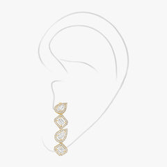Messika My Twin Single Diamond Ear Clip