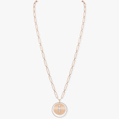 Messika Lucky Move Pavé Diamond Long Link Necklace