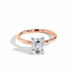 Rose Gold / White Gold Prongs