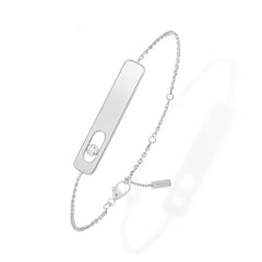Messika My First Diamond Large Bar Chain Bracelet
