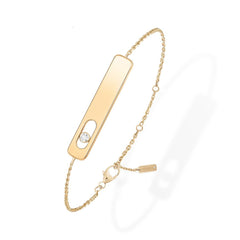 Messika My First Diamond Large Bar Chain Bracelet