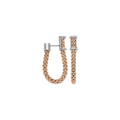 Fope Essentials Flex'it Small Mesh Chain Diamond Earrings