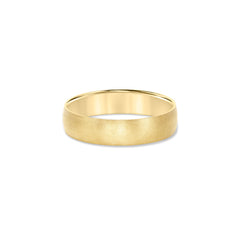 Men's Low Domed Wedding Band - 5mm