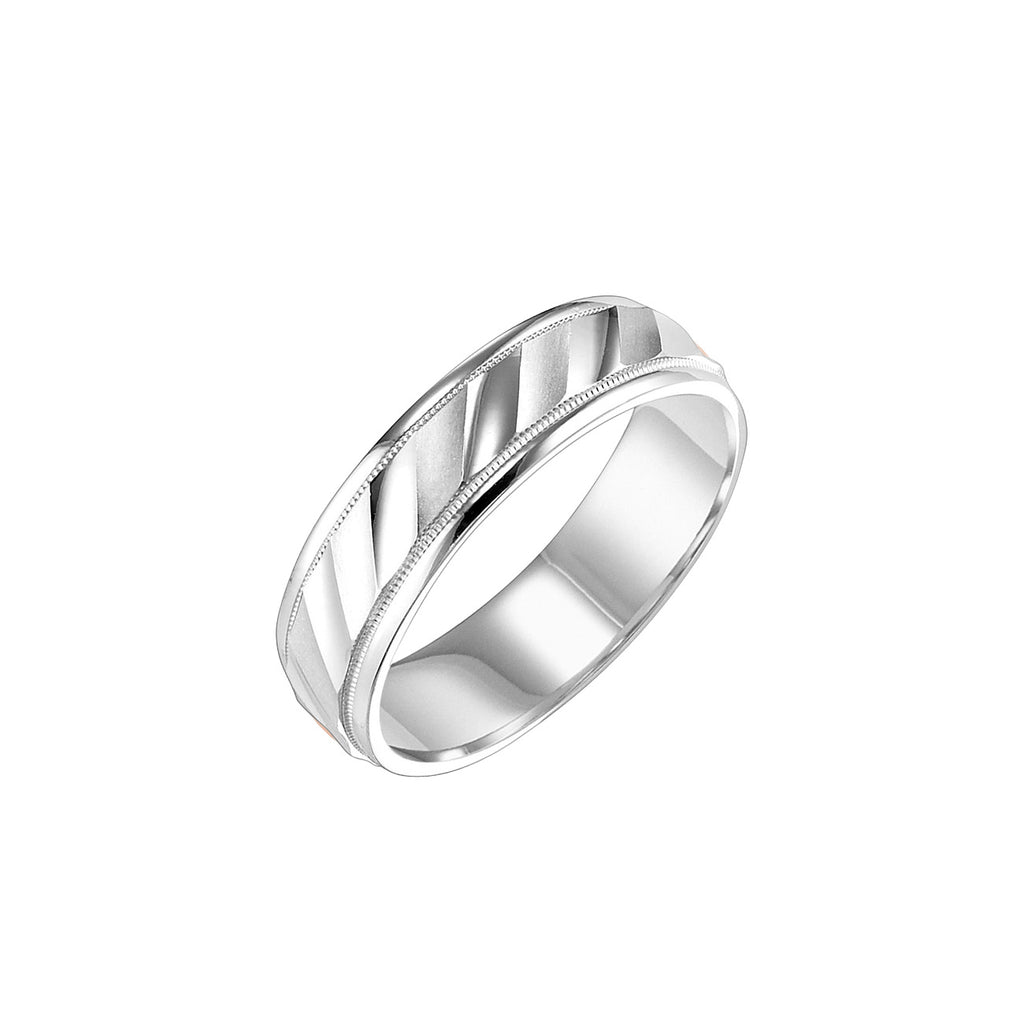 Engraved Comfort Fit Wedding Band