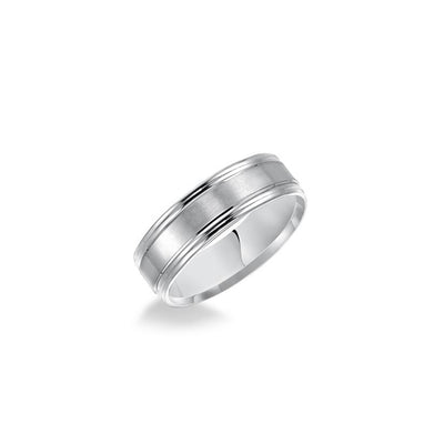 6.5mm Brush Finish Men's Wedding Band - Private Label product