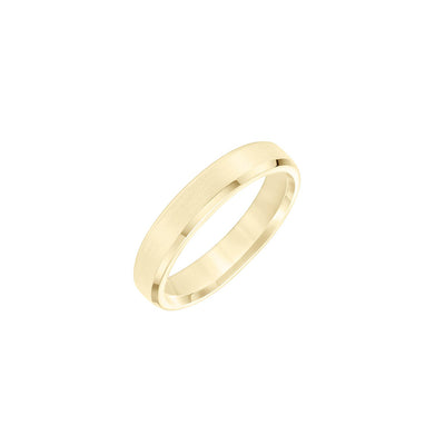 4.5mm Bevel Edge Men's Wedding Band - Private Label product