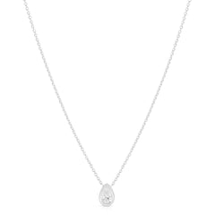 Roberto Coin Diamonds By The Inch Pear Cut Diamond Necklace - 0.20ctw