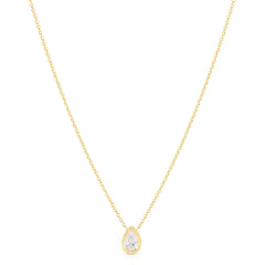 Roberto Coin Diamonds By The Inch Pear Cut Diamond Necklace - 0.20ctw