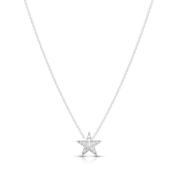 Roberto Coin TIny Treasures Diamond Star Necklace